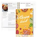 Full-Color A5 Recipe Book with Spiral Binding