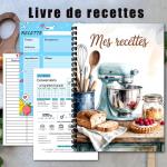 French Recipe Book & Food Diary for Home Cooking