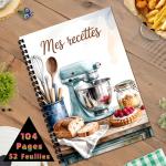 French Recipe Book & Food Diary for Home Cooking