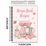 Personalized A5 Recipe Book for Cooking Lovers