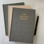 Custom A5 Hardcover Recipe Journal for Kitchen