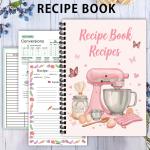 Personalized A5 Recipe Book for Cooking Lovers