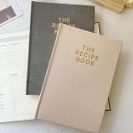 Custom A5 Hardcover Recipe Journal for Kitchen