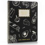 Beautiful Recipe Notebook for 100+ Favorite Meals