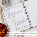 Beautiful Recipe Notebook for 100+ Favorite Meals