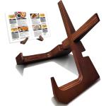 Elegant Wooden Cookbook Stand for Home Chefs