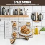 Wooden Cookbook Stand for Kitchen Counter