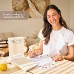 Set of 2 Blank Recipe Books with Stickers