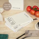 Set of 2 Blank Recipe Books with Stickers