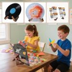 Elegant Wooden Cookbook Stand for Home Chefs