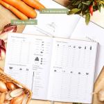 A5 Waterproof Blank Recipe Book with Stickers