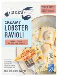 Lukes Lobster Ravioli, 8 Oz Package