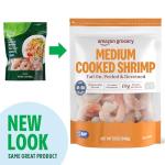 Medium Cooked Shrimp, 12 Oz - Amazon Grocery