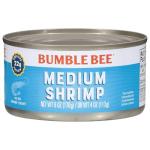 Bumble Bee Canned Shrimp in Water, 6 oz