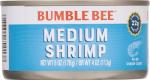 Bumble Bee Canned Shrimp in Water, 6 oz