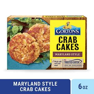 Maryland Style Crab Cakes, Real Crab Meat, Frozen