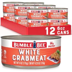Bumble Bee Flake Crab Meat, 6 oz Can