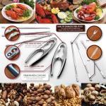 Seafood Tool Set: Crab Crackers and Lobster Picks