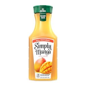 Simply Mango Juice, 52 oz Bottle