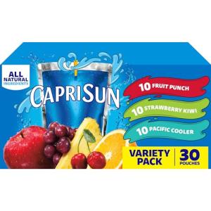 Capri Sun Juice Drink Variety Pack, 30 Pouches