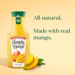 Simply Mango Juice, 52 oz Bottle