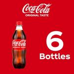 Coca-Cola Soft Drink Bottles, 16.9 fl oz, 6 Pack