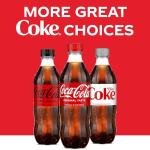 Coca-Cola Soft Drink Bottles, 16.9 fl oz, 6 Pack