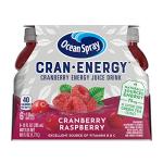 Ocean Spray Cran-Energy Cranberry Raspberry Juice, 6-Pack