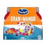 Ocean Spray Cran-Mango Juice, 10 oz Bottles, 6-Pack