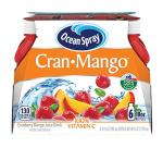 Ocean Spray Cran-Mango Juice, 10 oz Bottles, 6-Pack