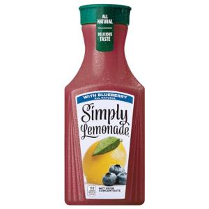 Blueberry Lemonade, All Natural, 52 Fl Oz