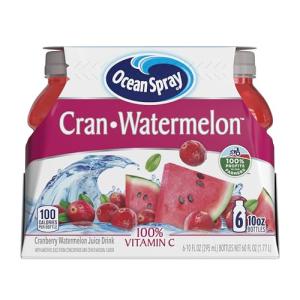Ocean Spray Cran-Watermelon Juice Drinks, 6 Pack