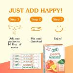 True Lemon Peach Lemonade Pack of 10