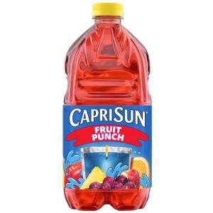 Capri Sun Fruit Punch Juice Drink, 64 oz