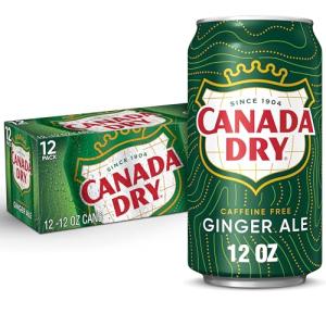 Canada Dry Ginger Ale, 12 Pack Cans