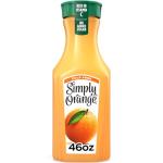 Simply Orange Pulp-Free Juice, 46 oz