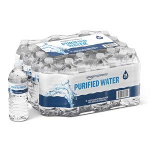 Purified Water Bottles, 16.9 Fl Oz, 24 Pack