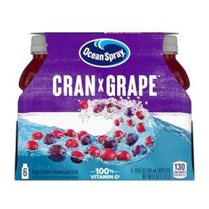 Ocean Spray Cran-Grape Juice, 10 Fl Oz, 6 Pack