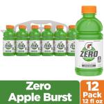 Gatorade Zero Sugar Apple Burst 12oz Pack