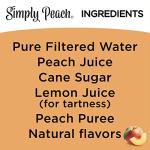 Simply Peach Juice, 52 Fl Oz Bottle