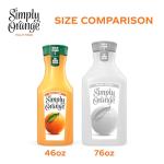 Simply Orange Pulp-Free Juice, 46 oz