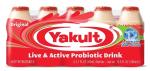 Yakult Original Probiotic Drink, 2.7 fl oz, 5-Pack