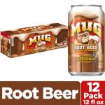 Mug Root Beer 12 oz Cans, 12 Pack