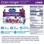 Ocean Spray Cran-Grape Juice, 10 Fl Oz, 6 Pack