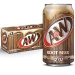 A&W Root Beer 12 Pack Cans