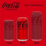 Coca-Cola Zero Sugar Soda, 12 Pack Cans