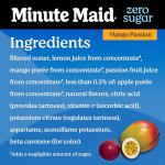 Minute Maid Zero Sugar Mango Passion, 52oz