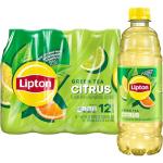 Lipton Green Tea Citrus, 12-Pack Bottles