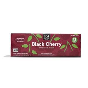 Black Cherry Sparkling Water 12-Pack by 365