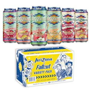 AriZona Fallout Green Tea Energy Drink Variety Pack